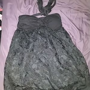 Lace mini dress